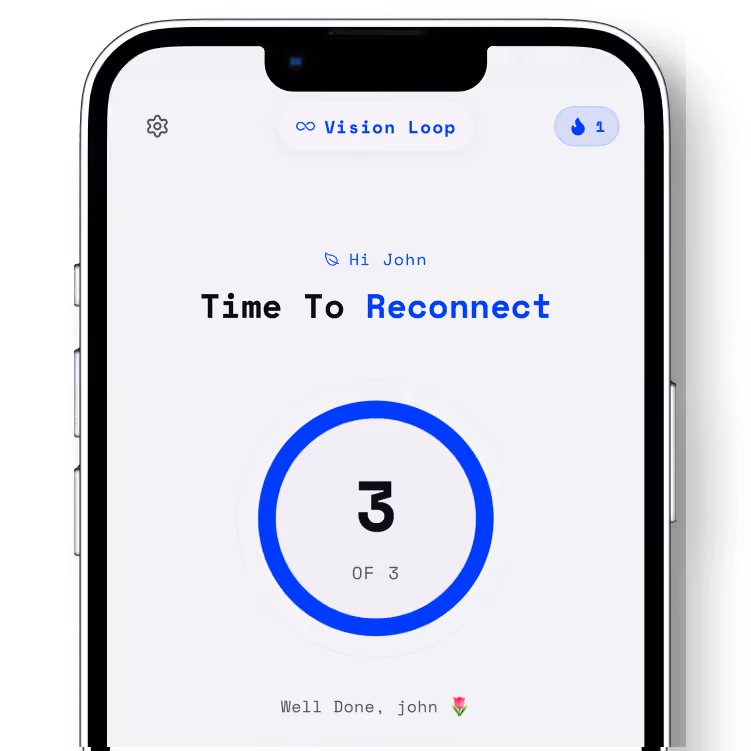 Stay Aligned in the Vision Loop app